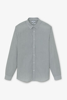 Chemise en coton rayée