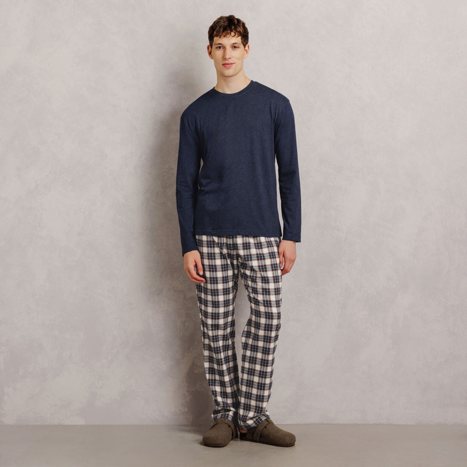 Pyjamaset in flanel 
