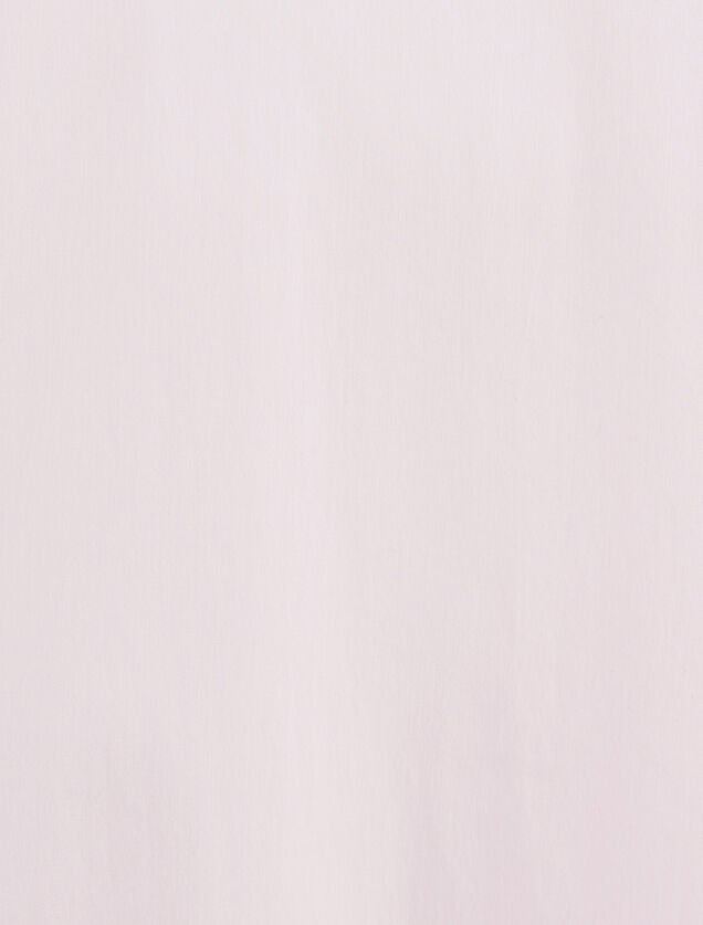 Chemise slim unie coton