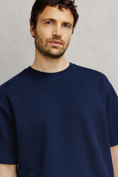 Relax T-shirt met rugprint
