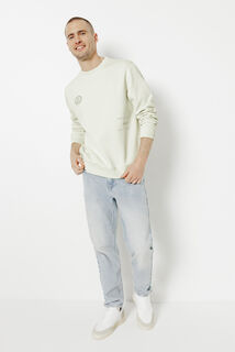 Sweat col rond imprim&eacute;