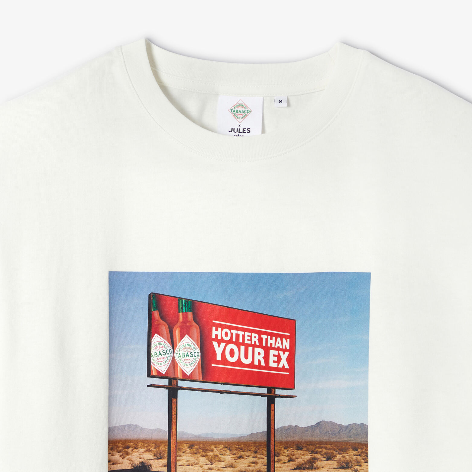 Tee shirt imprim&eacute; licence Tabasco