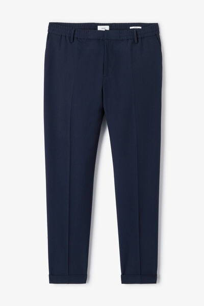 Pantalon tapered taille &eacute;lastiqu&eacute;e