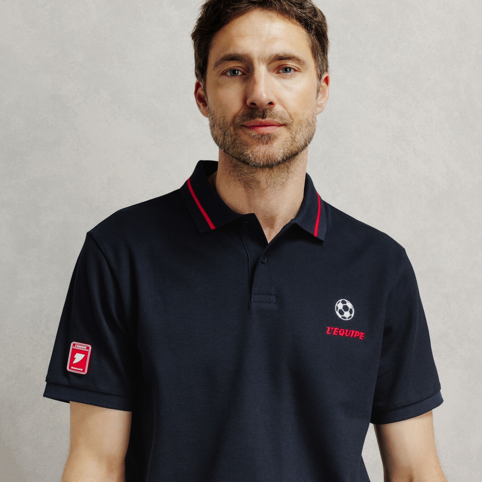 Polo met L'&Eacute;quipe licentie