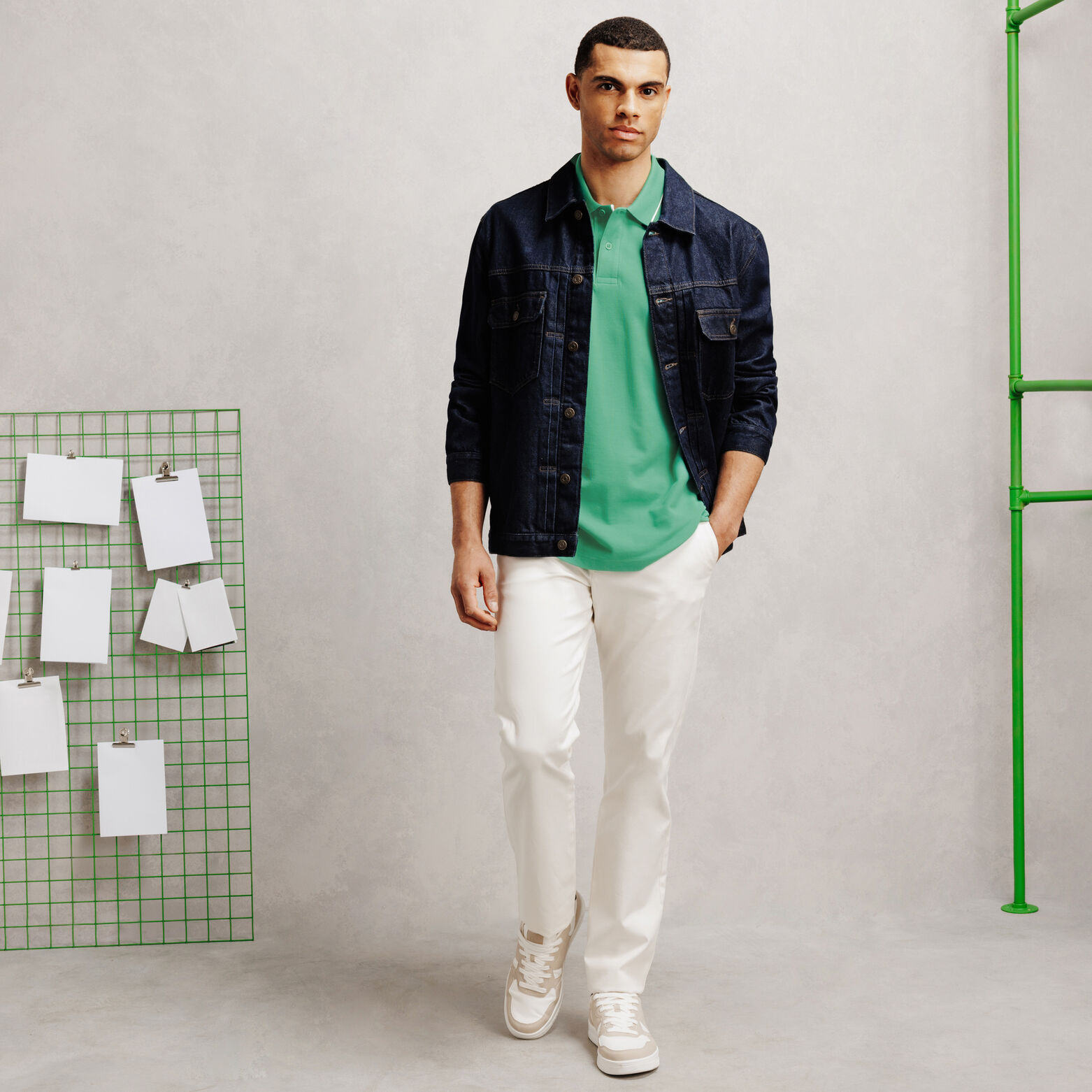 Polo manches courtes uni "le parfait by JULES"