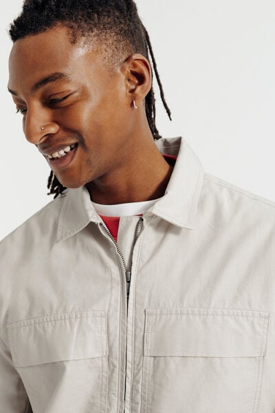 Blouson l&eacute;ger zipp&eacute;
