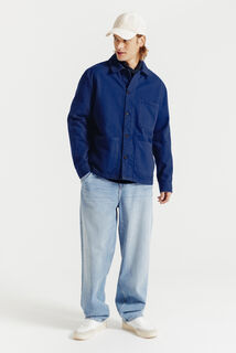 Vest met hemdskraag en knopen