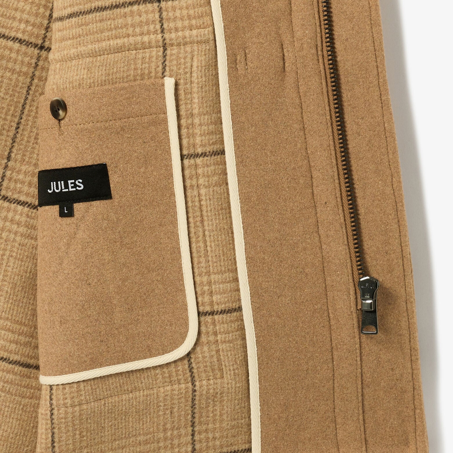 Manteau style duffle-coat avec capuche