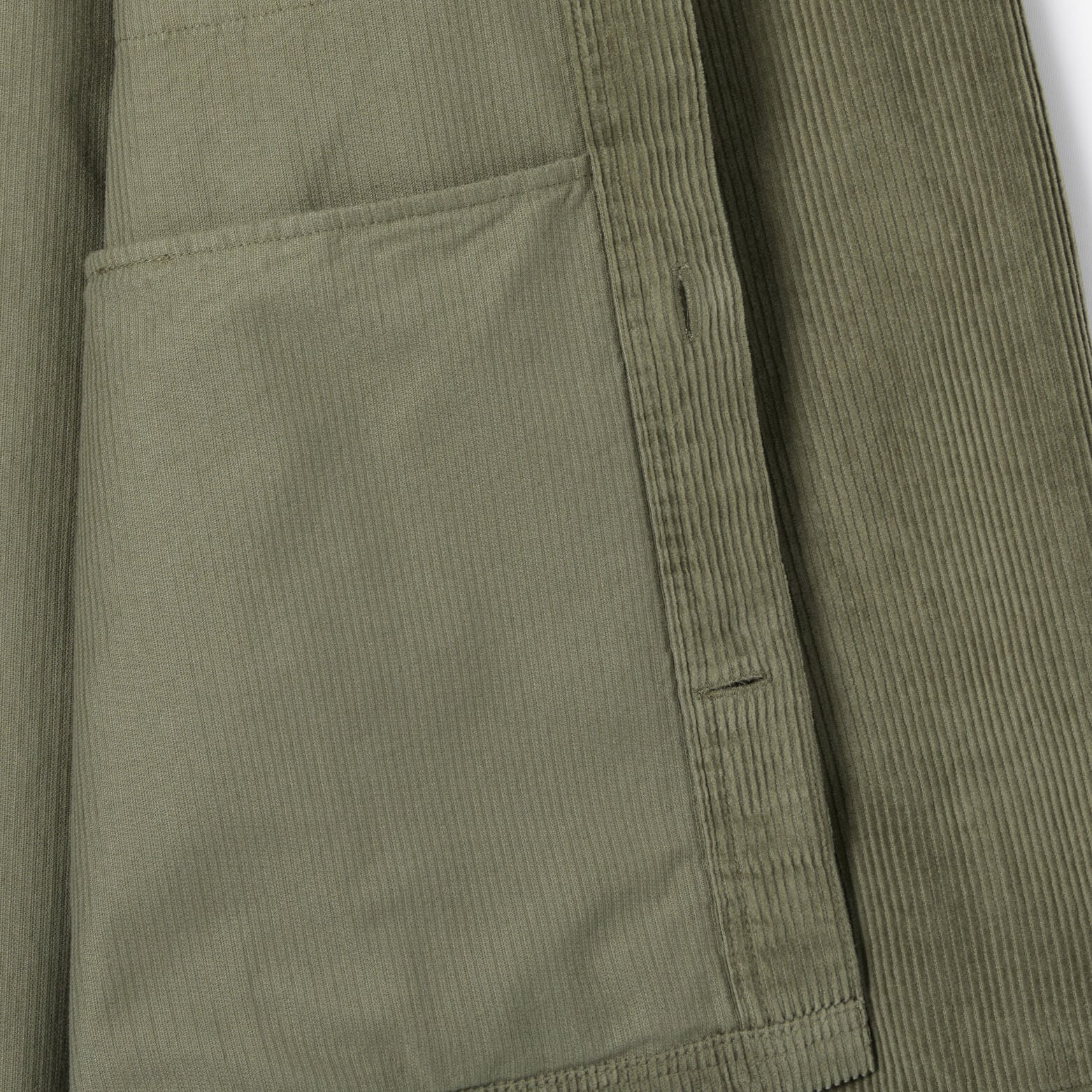 Surchemise en velours unie