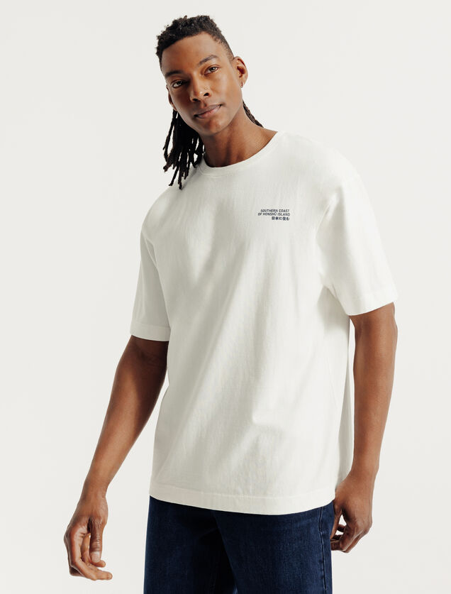 Tee shirt imprim&eacute; devant et dos