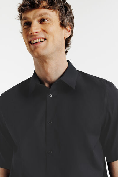 Chemisette en coton sans repassage