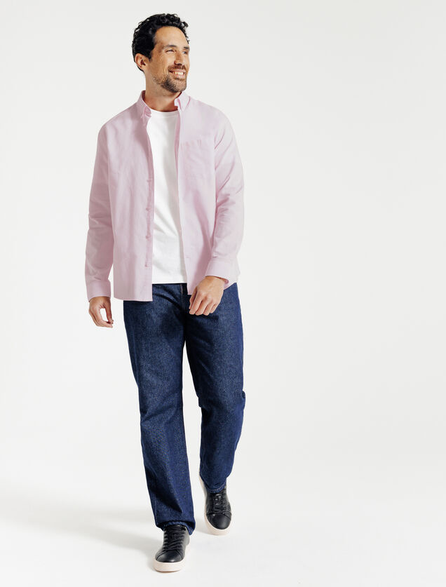 Hemd in oxfordkatoen