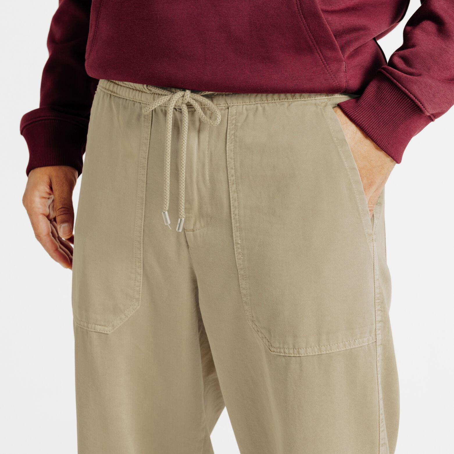 Pantalon jogger taille élastiquée