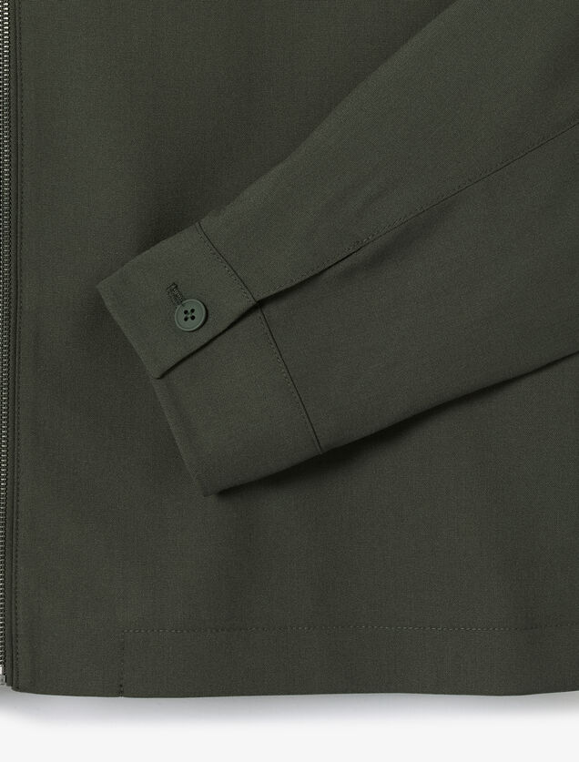 Jasje hemdskraag met rits