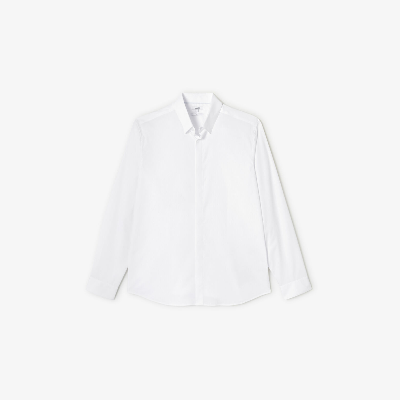 Slim fit hemd in katoen