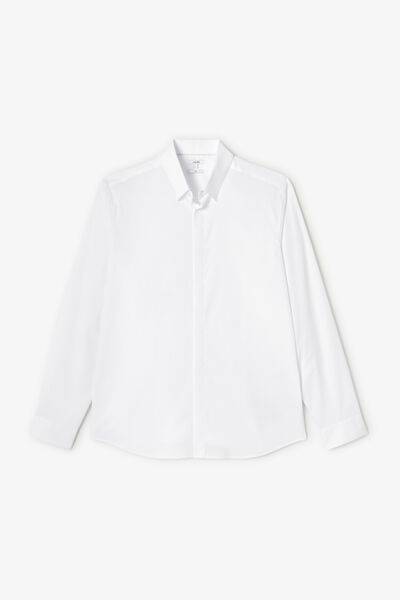 Chemise en coton slim