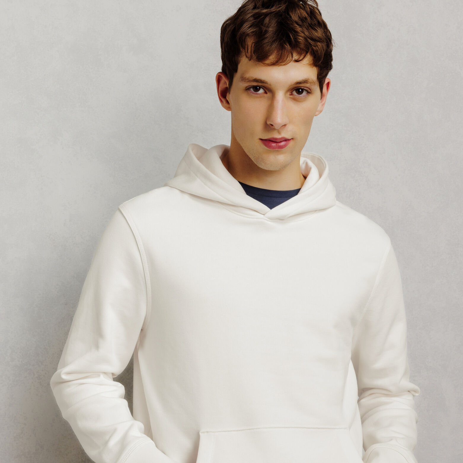 Sweat &agrave; capuche uni "le parfait by JULES"