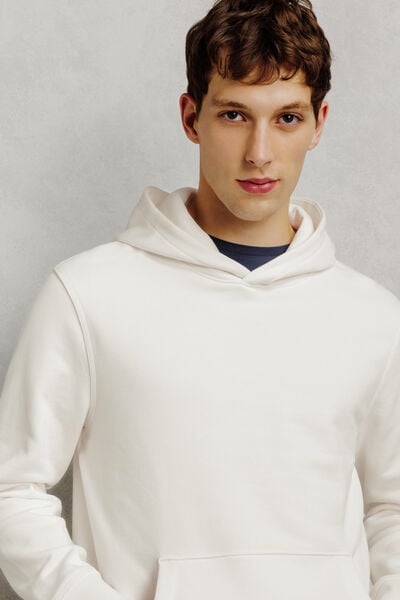 Sweat &agrave; capuche uni "le parfait by JULES"