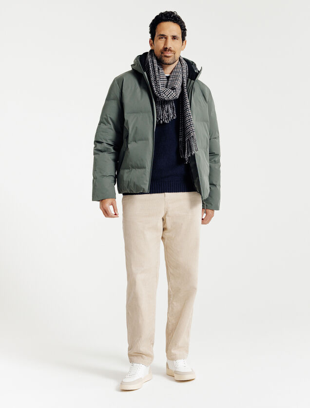 Pantalon en velours taille &eacute;lastiqu&eacute;e