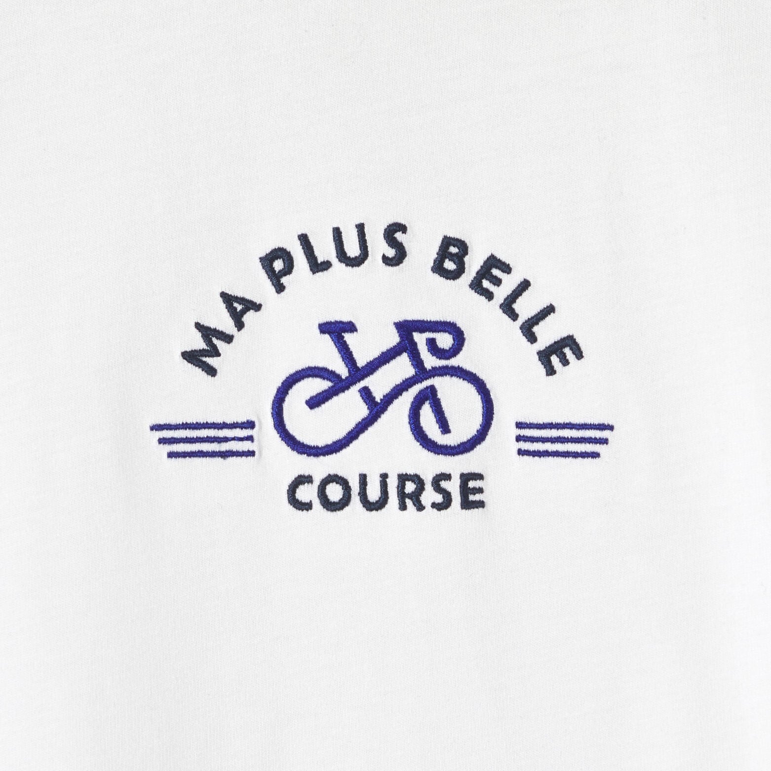 Tee shirt brod&eacute; licence Tour de France