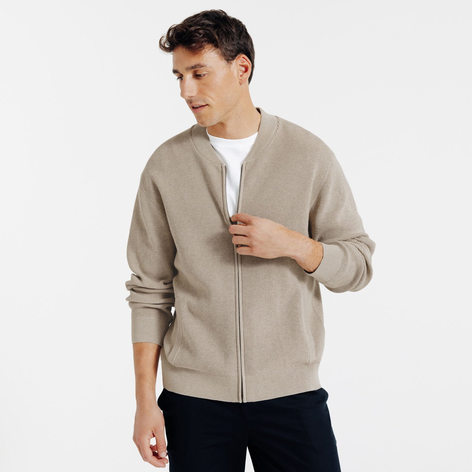 Gilet zipp&eacute; col sport