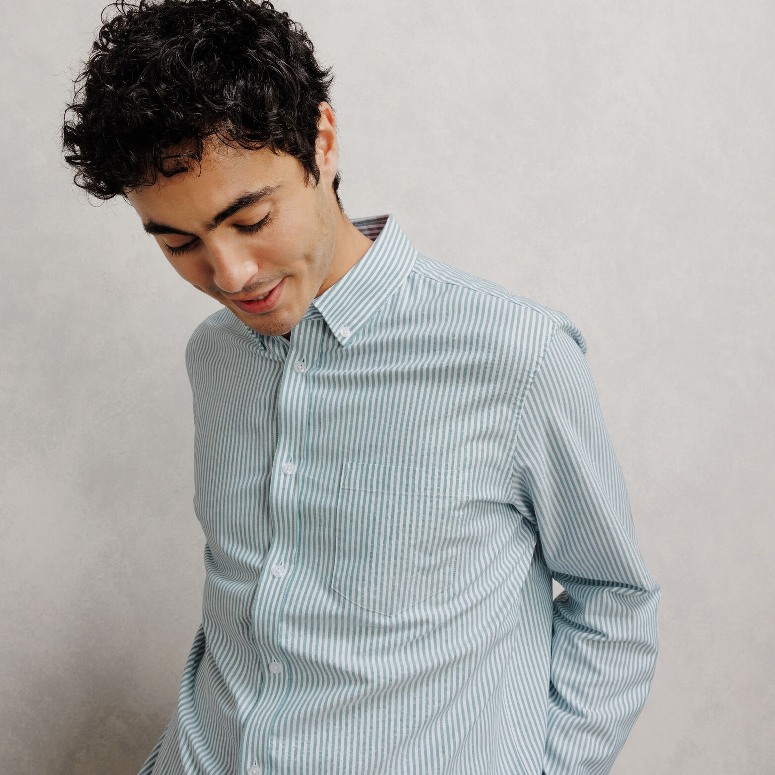 Chemise oxford ray&eacute;e "le parfait by JULES"