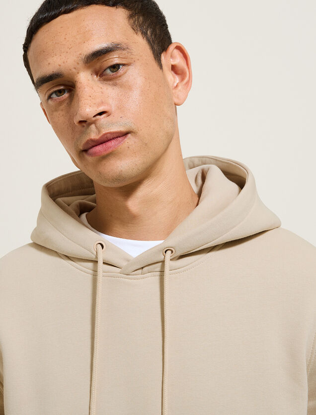 Sweat &agrave; capuche uni