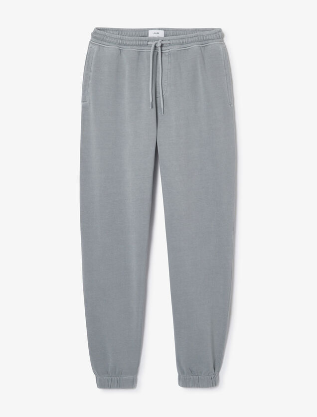 Jogging slim effet delav&eacute;