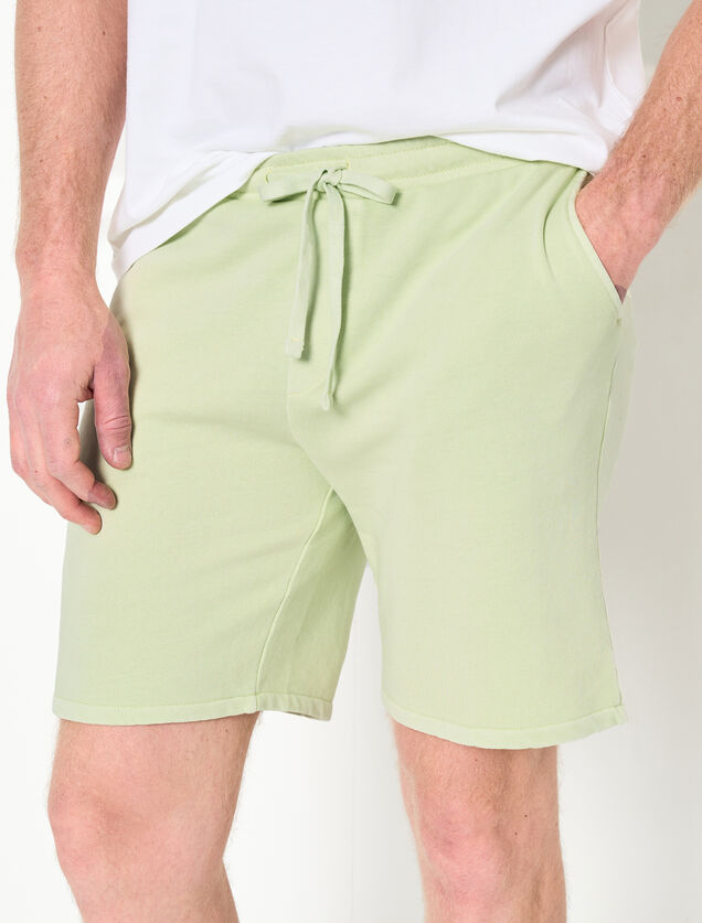 Short en molleton uni