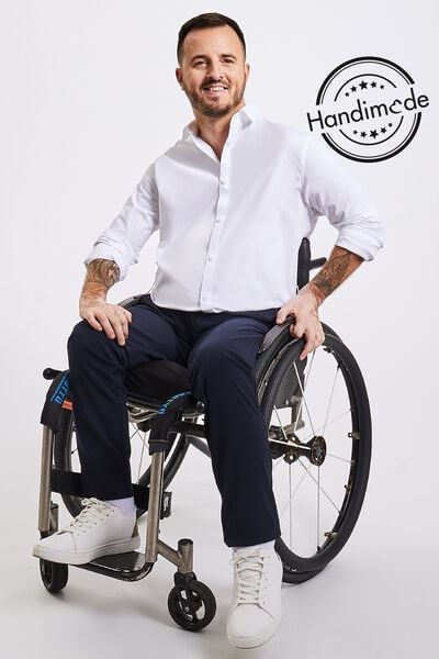 Pantalon urbain pour personne à mobilité réduite
