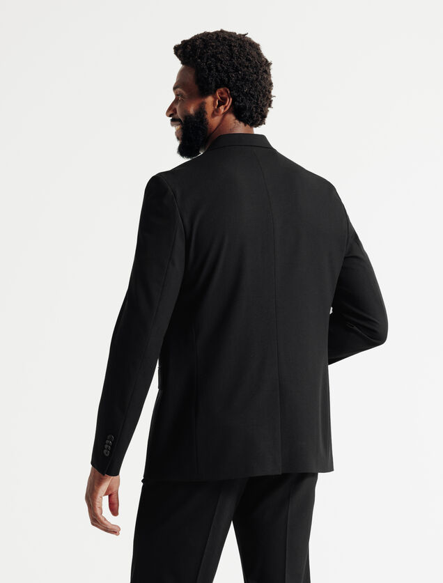 Veste de costume confort double boutonnage