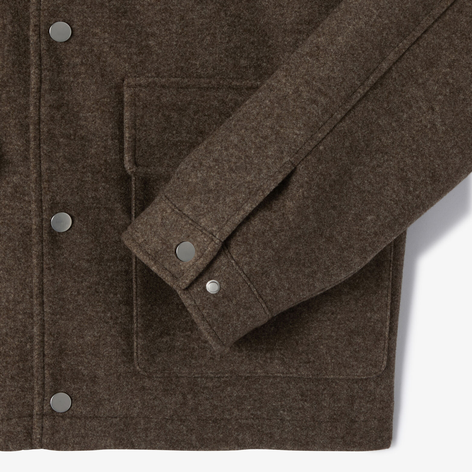 Blouson col chemise pressionn&eacute;