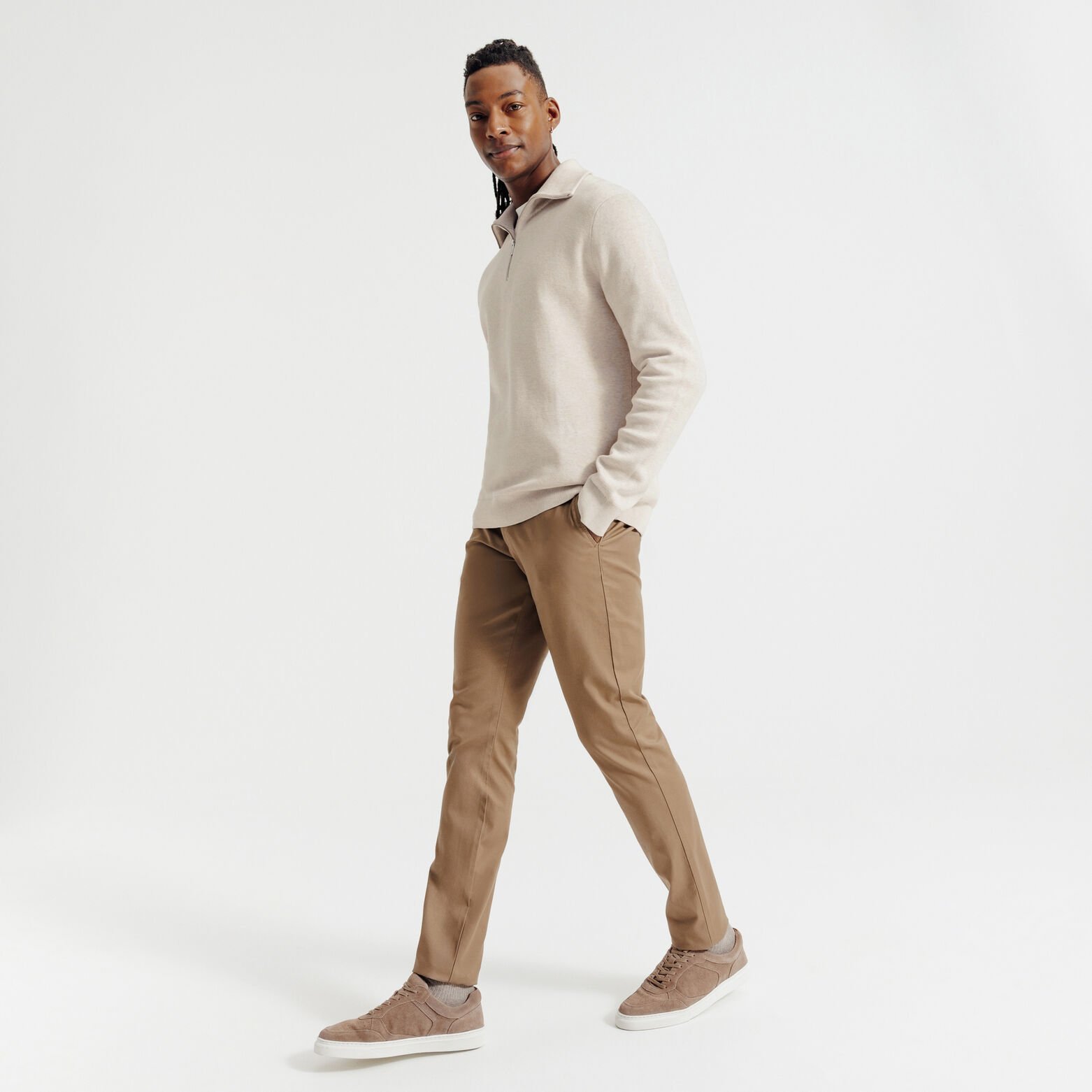 "Le Parfait by JULES" trui met truckerskraag