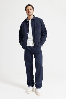 Surchemise en jean coton