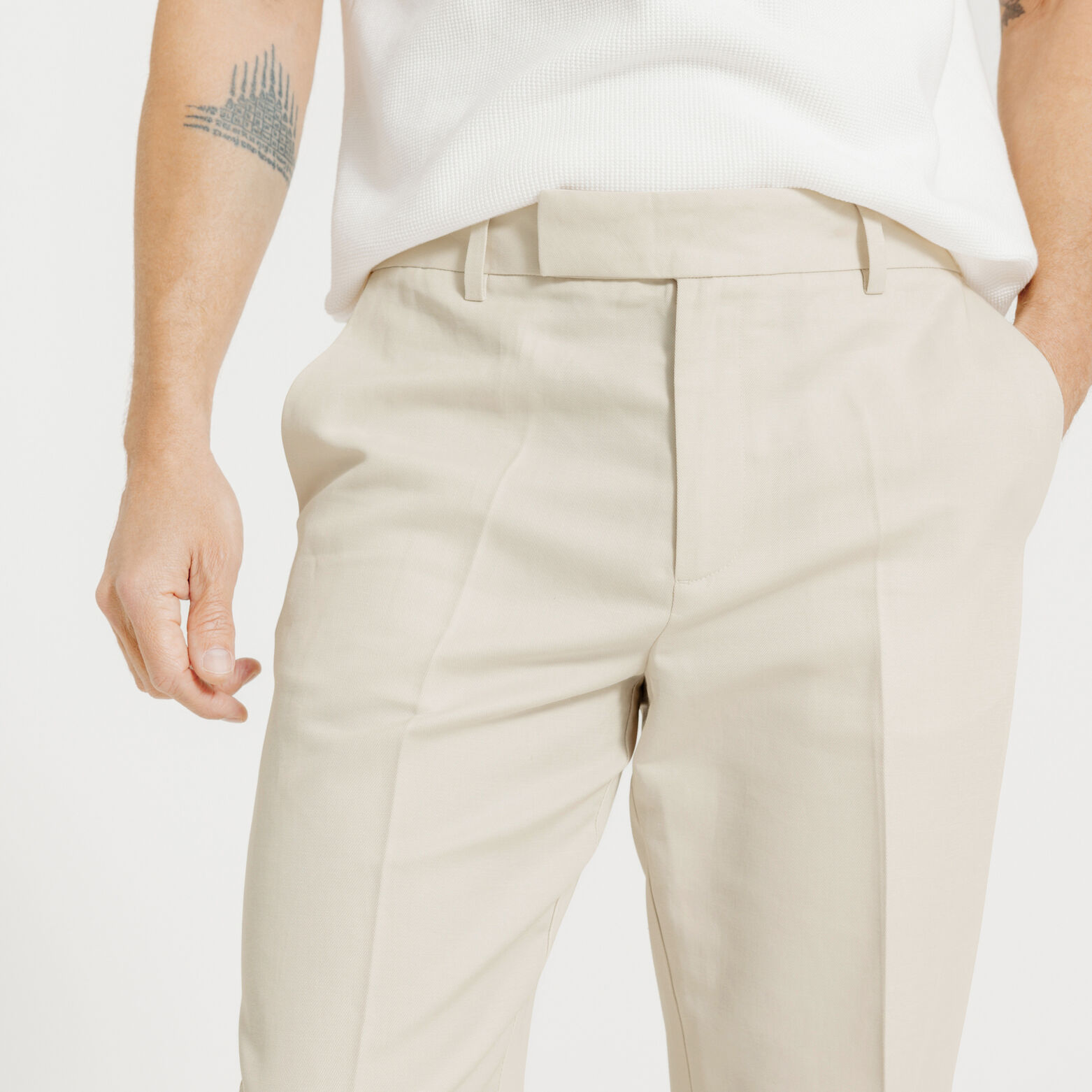 Pantalon chino tapered