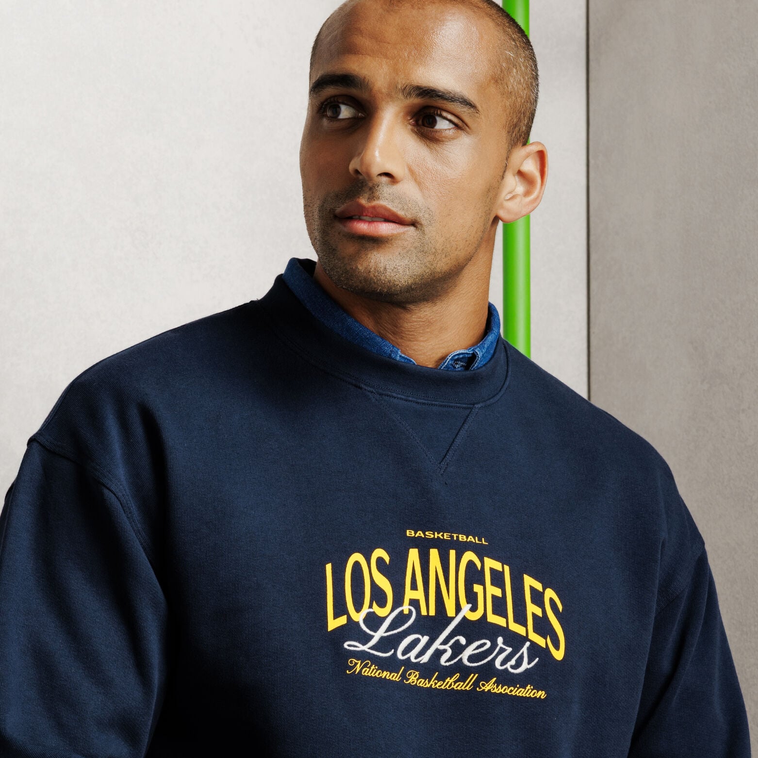 Sweat imprim&eacute; Los Angeles Lakers licence NBA