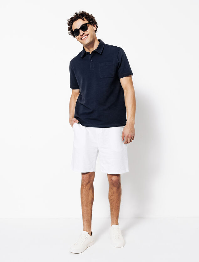 Bermuda taille &eacute;lastiqu&eacute;e