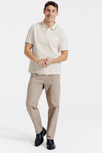 "Le Parfait by Jules" effen polo korte mouwen 