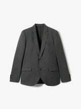 Veste de costume slim bi-stretch unie