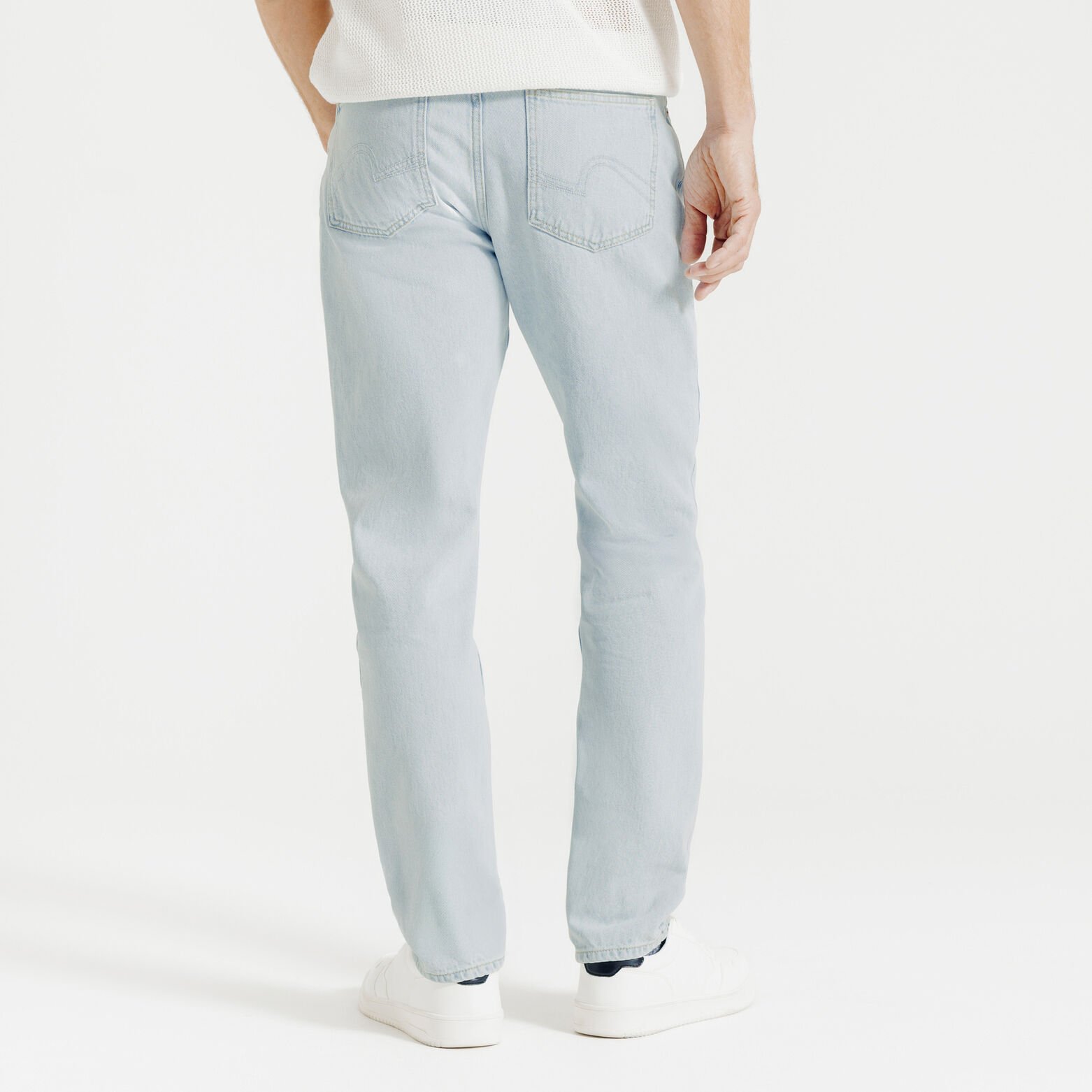 Jean straight rigide