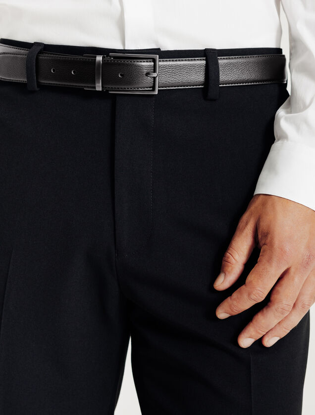 Ceinture réversible à boucle