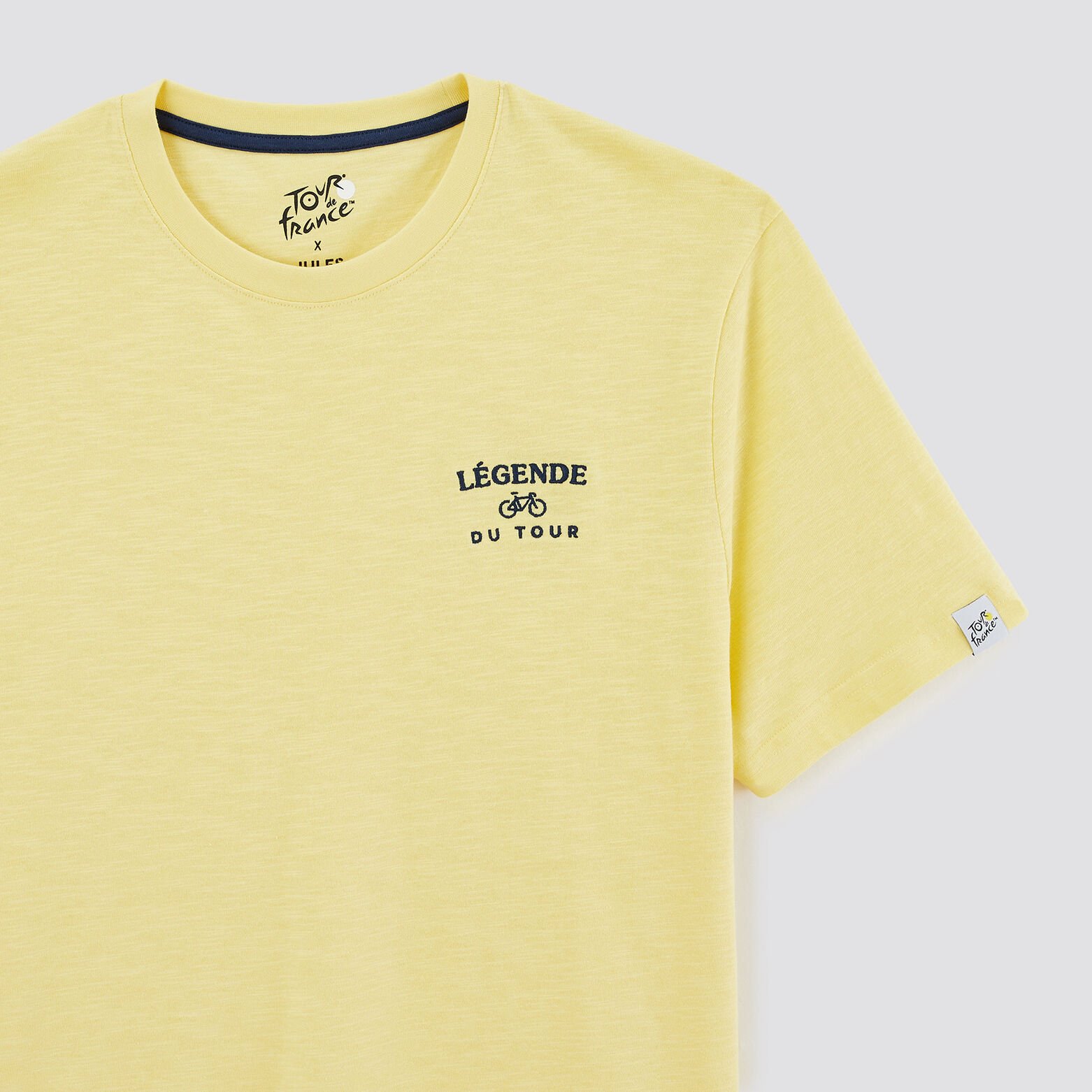 Tee shirt col rond imprimé licence Tour de France