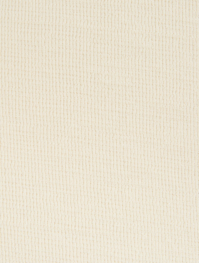 Tee shirt matière reliéfée