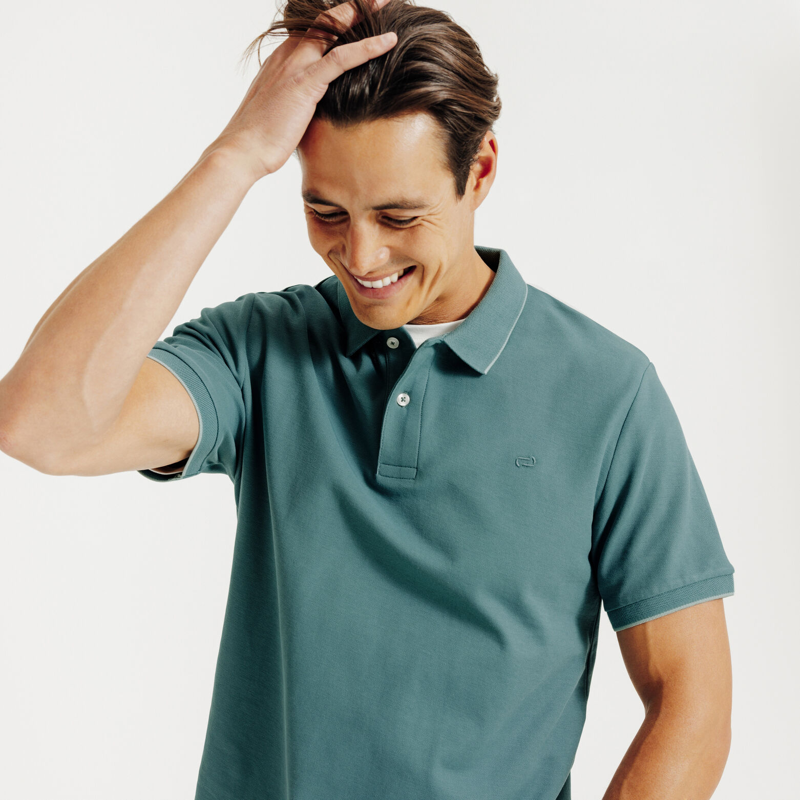 Polo manches courtes uni "le parfait by JULES"