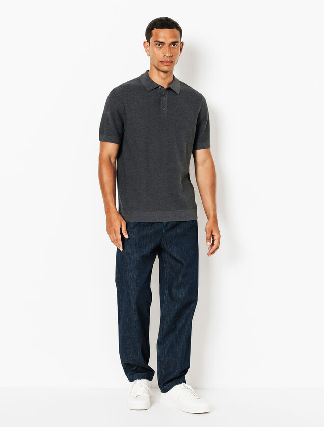 Polo en maille micro piqué