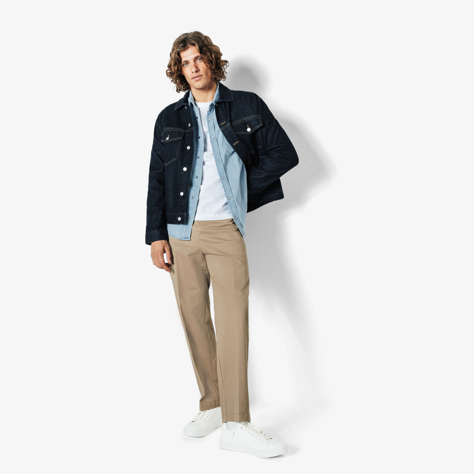 Chemise en jean western