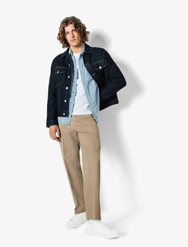 Chemise en jean western