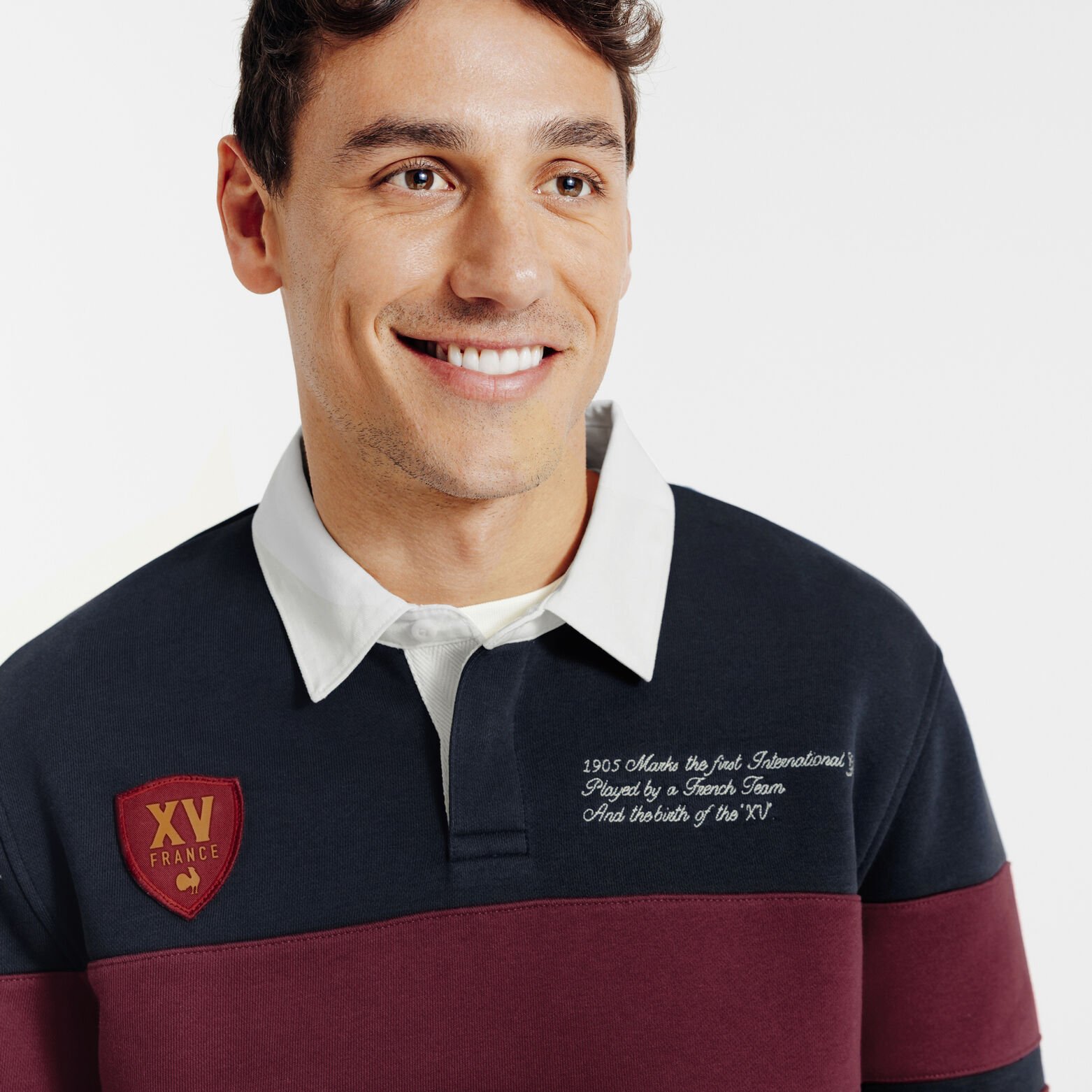 Polo manches longues licence France Rugby