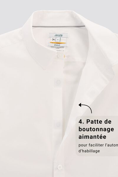Chemise regular pour personne à mobilité réduite