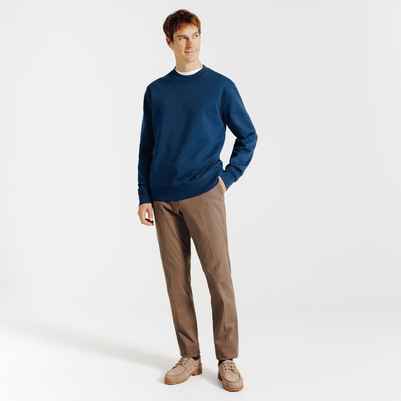 Sweat col rond uni "le parfait by JULES"